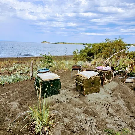 Beachfront Caravans Къмпинг
