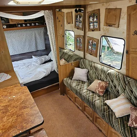 キャンプ場 Beachfront Caravans