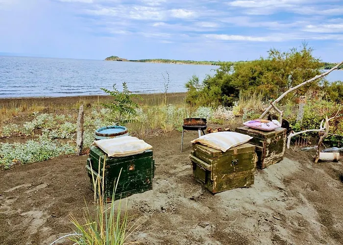 Beachfront Caravans مكان تخييم